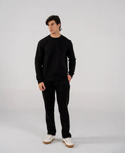 Men's Fleece Sweatshirt (Black)