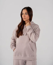 Ladies Fleece Hoodie (Purple Haze)